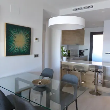 Sunset Waves Modern 200m From The 公寓 貝尼多姆